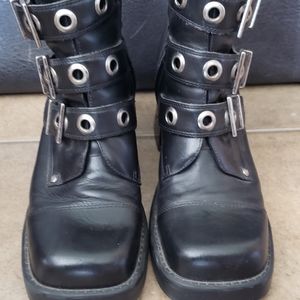 Womens Harley Davidson Leather Boots